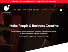 Tablet Screenshot of creativores.com